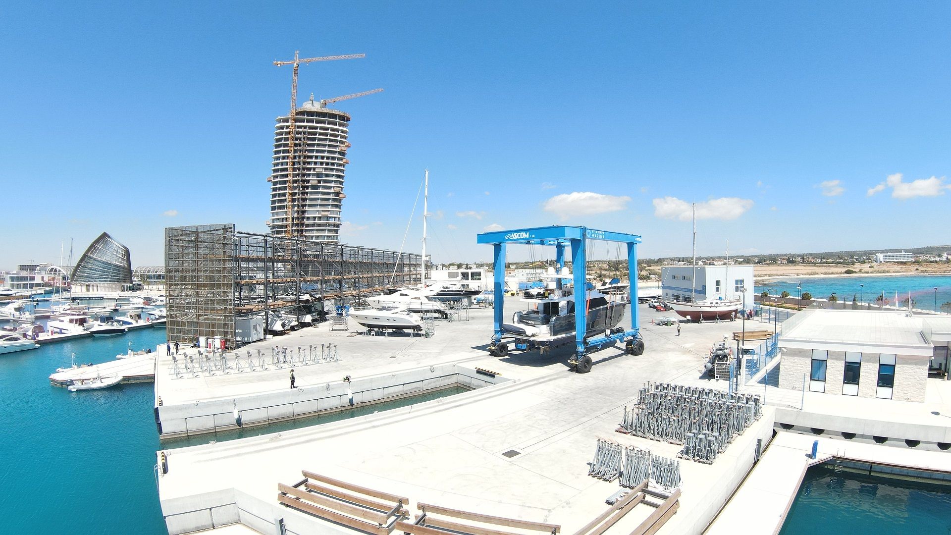 Ayia Napa Marina - Boatyard