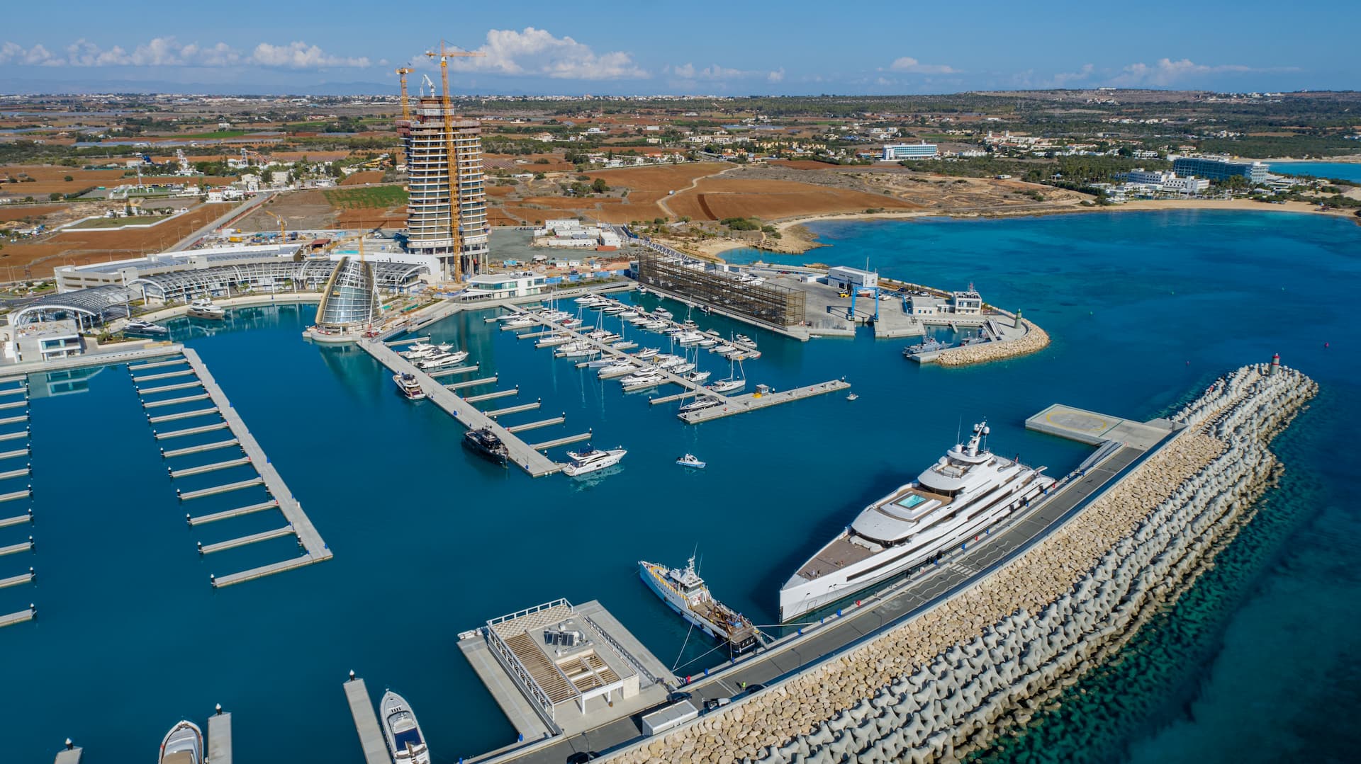 AYIA NA PA MARINA LANA SUPERYACHT
