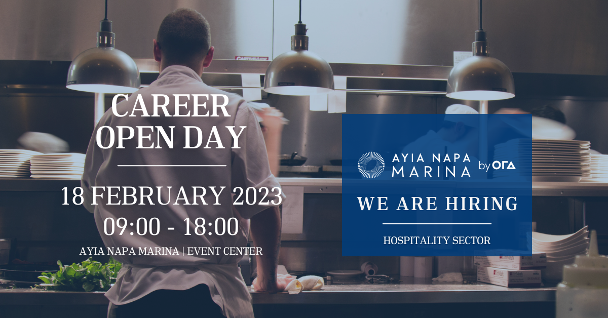 Career Day at Ayia Napa Marina, Hospitality Industry