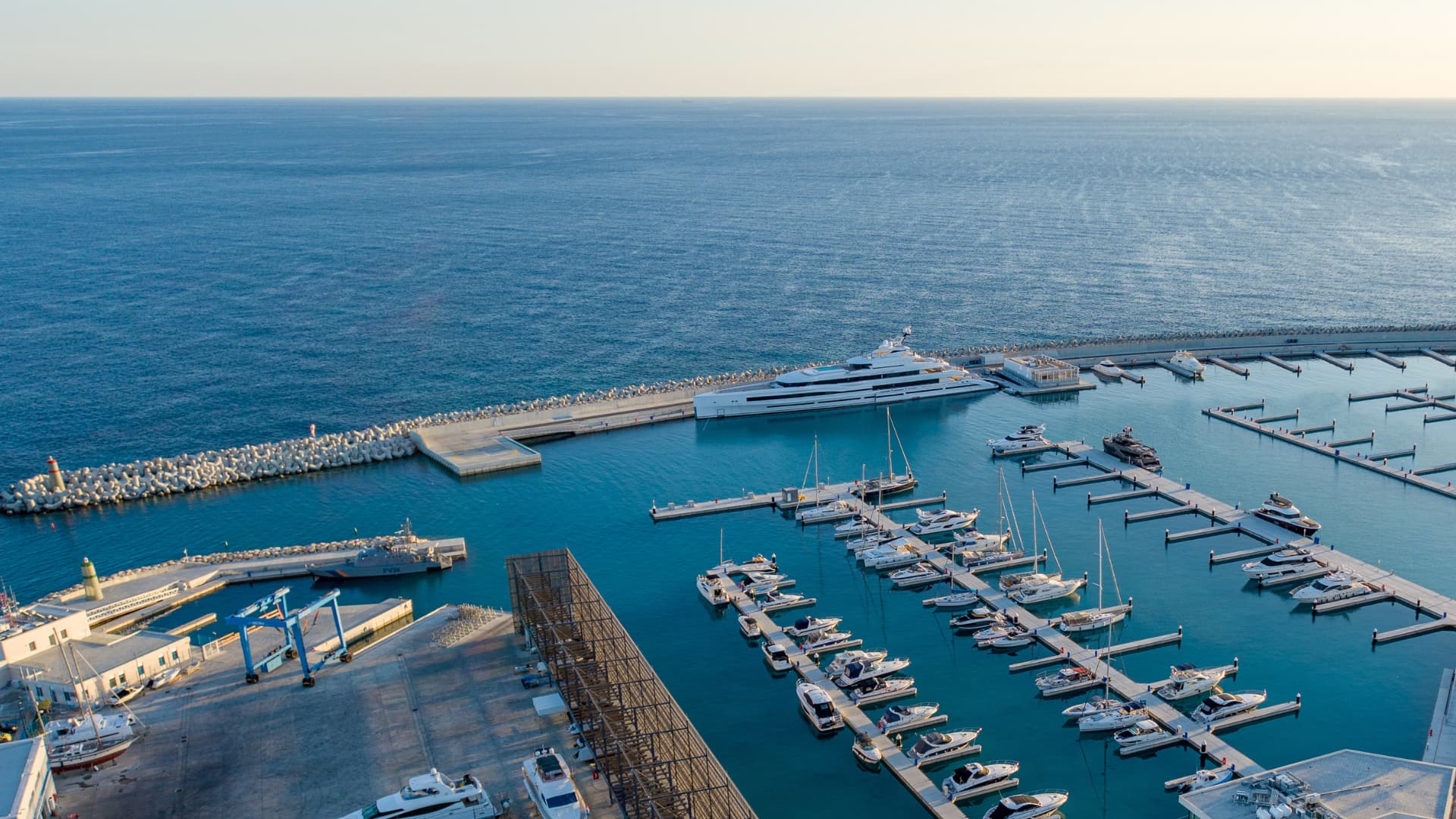 Ayia Napa Marina - Superyacht Lana