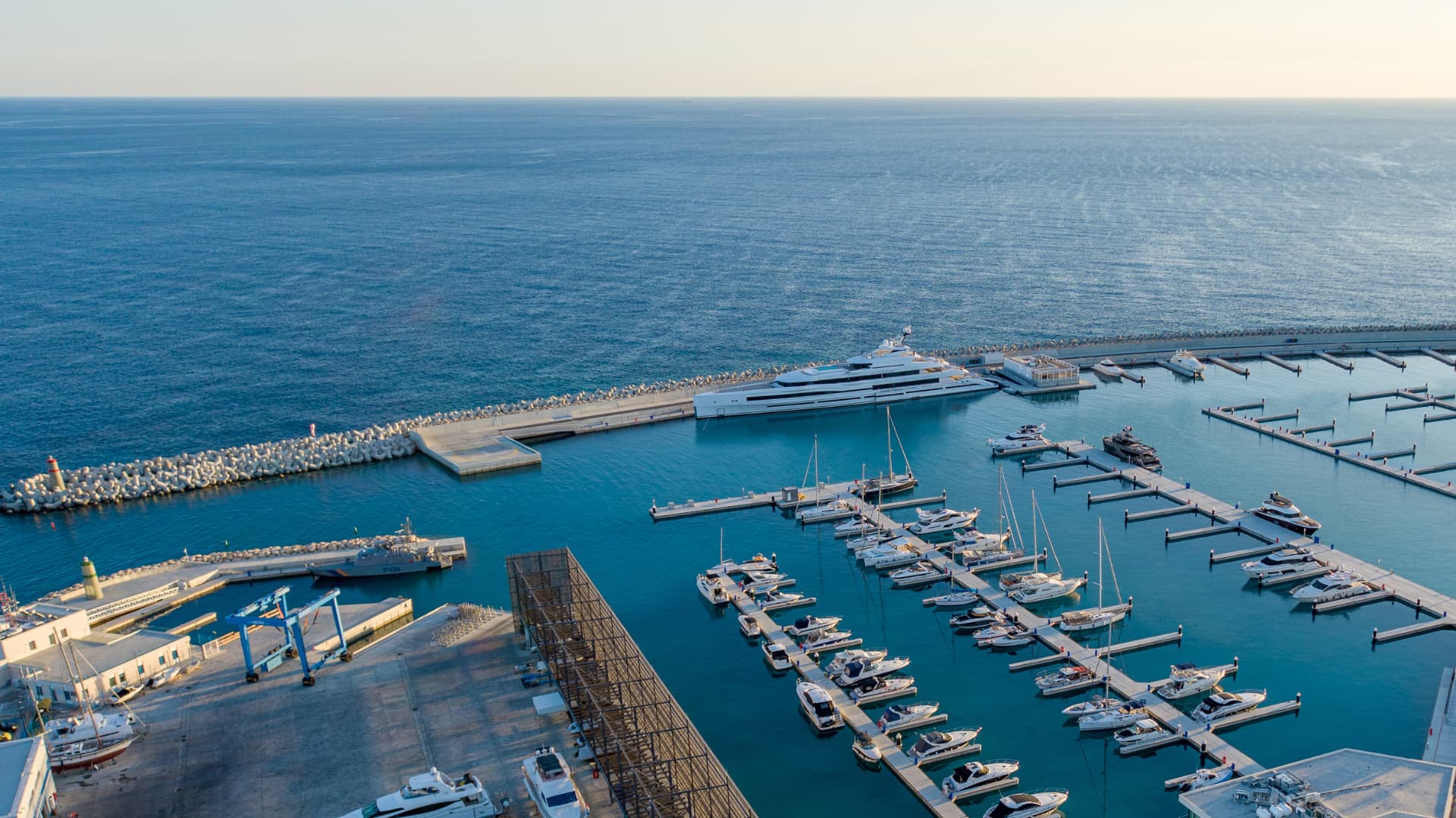 Ayia Napa Marina - Superyacht Lana