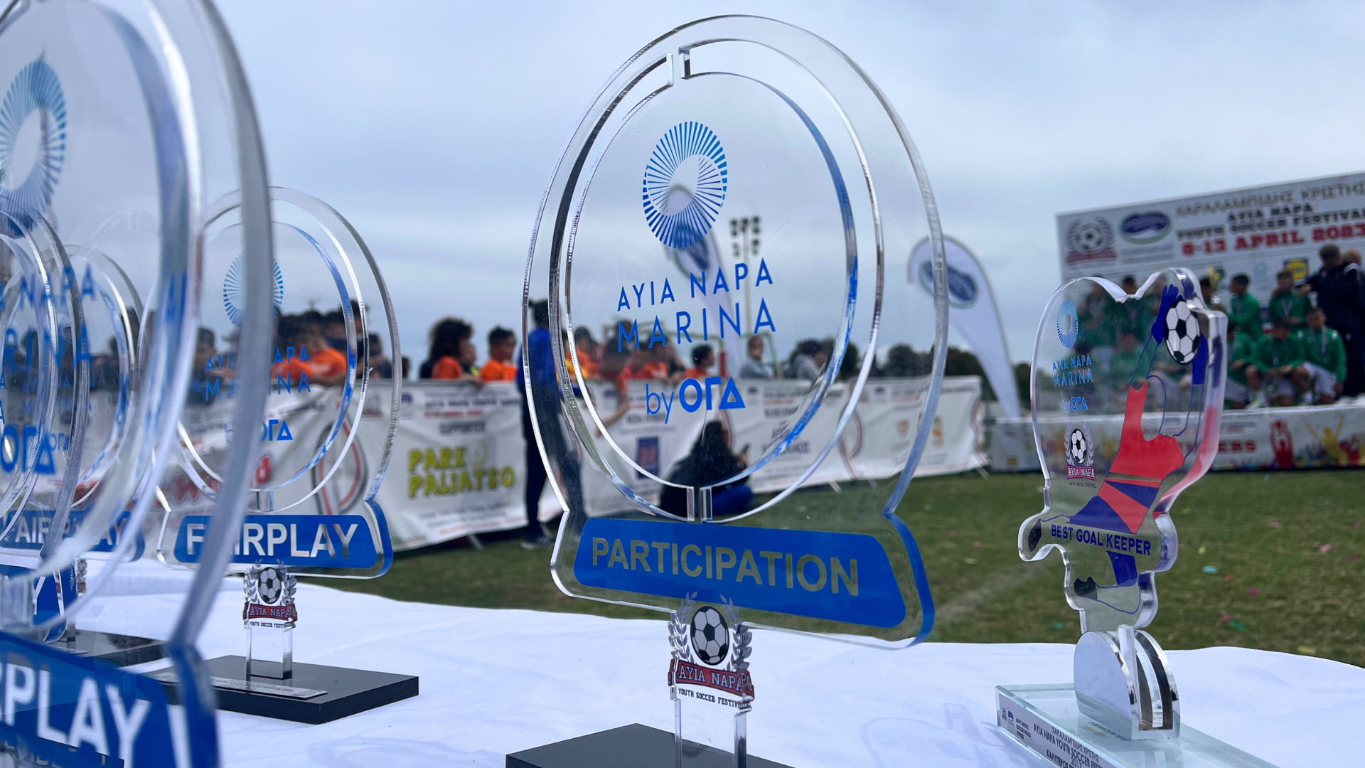 Ayia Napa Marina Sponsoring Ayia Napa Youth Soccer Festival